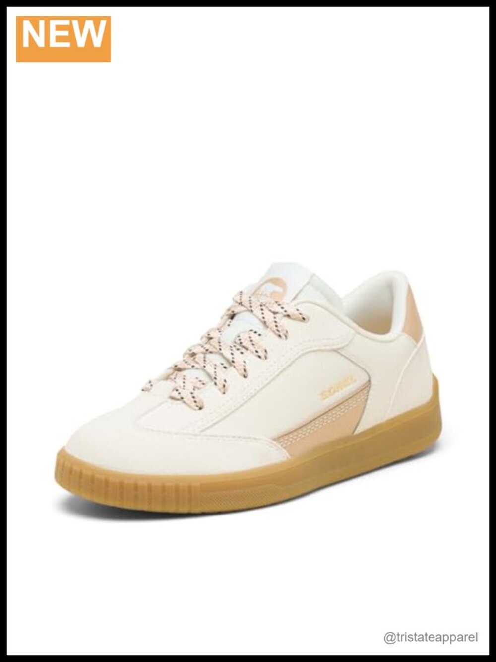 Sorel Ona Drift Leather Suede Low Top Lace Up Tennis Sneakers